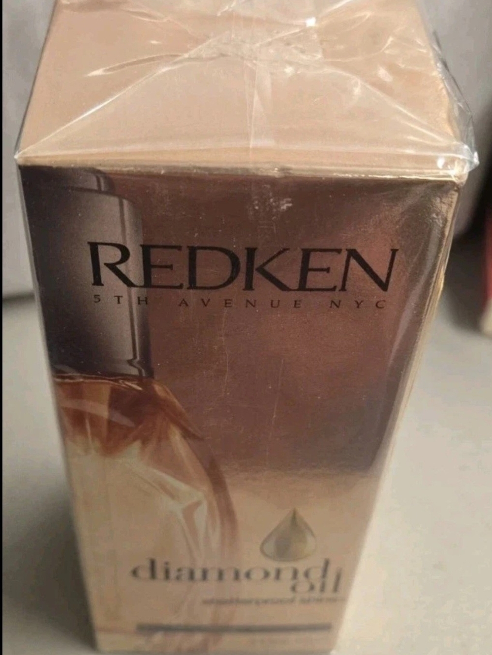 Still Sealed Redken Diamond Oil Primer - Rose Gold and Gold Packaging 3.4 Oz